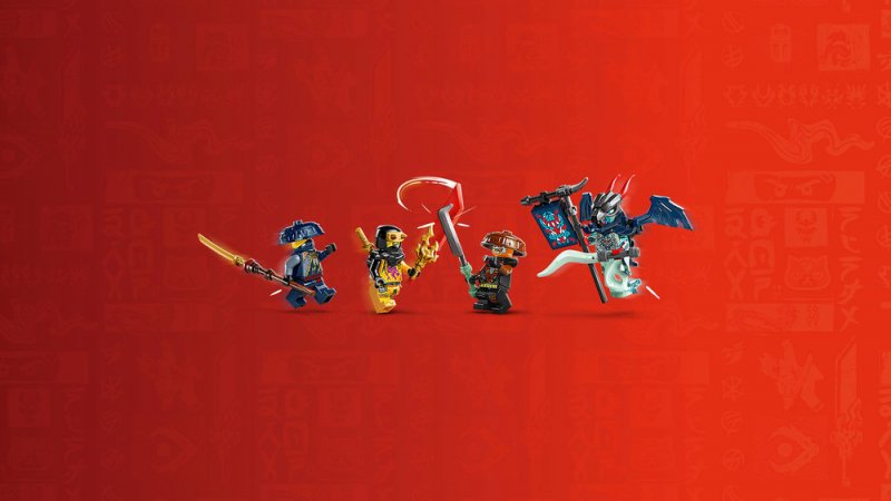 LEGO® NINJAGO® 71843 Rogue a robotický dračí jezdec