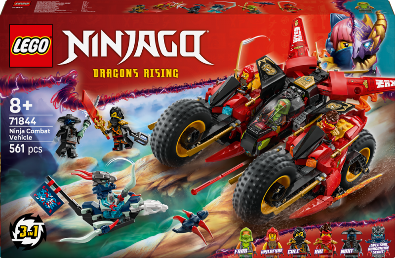 LEGO® NINJAGO® 71844 Bojové vozidlo nindžů