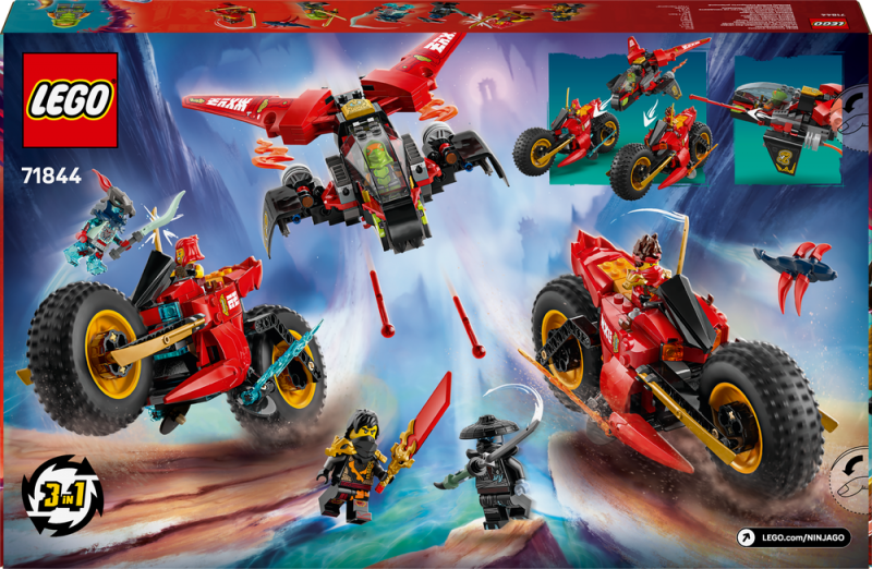 LEGO® NINJAGO® 71844 Bojové vozidlo nindžů