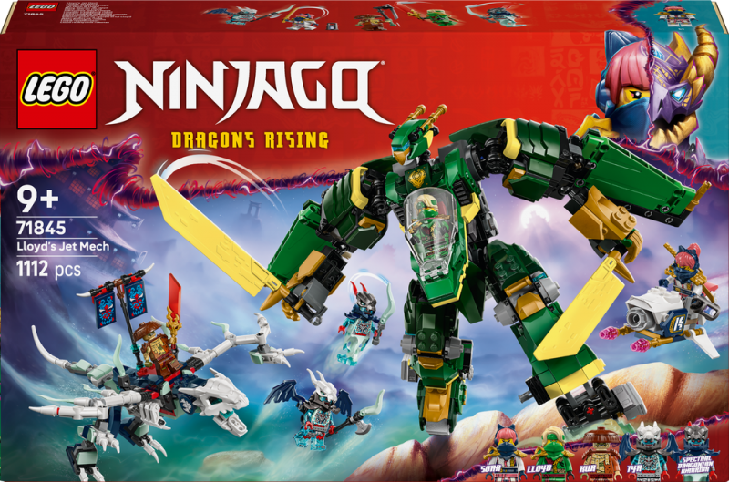 LEGO® NINJAGO® 71845 Lloydův tryskáčový robot