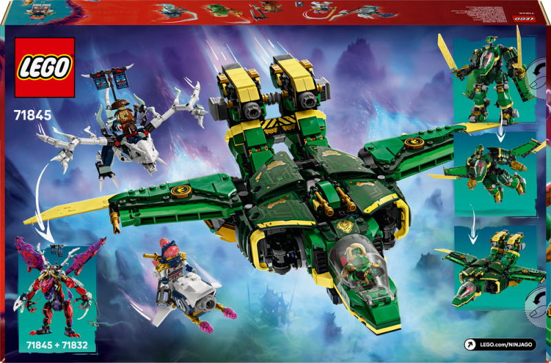 LEGO® NINJAGO® 71845 Lloydův tryskáčový robot