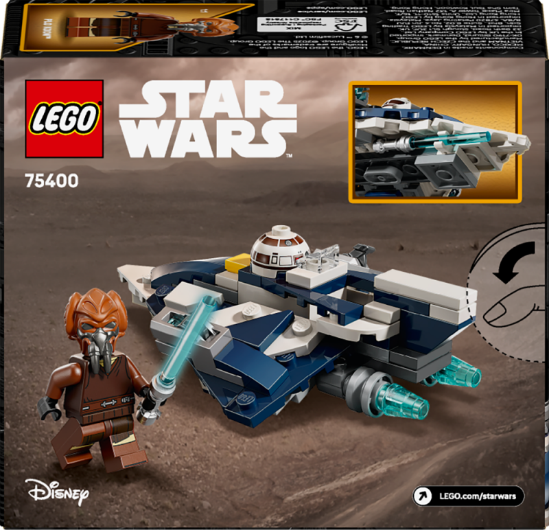 LEGO® Star Wars™ 75400 Plo Koon a jeho jediská mikrostíhačka