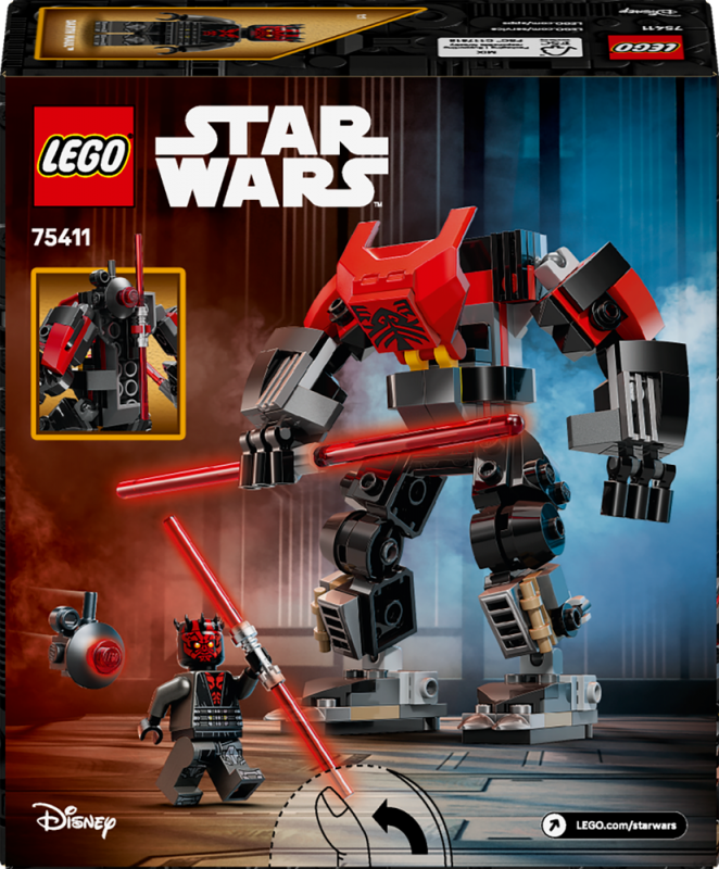 LEGO® Star Wars™ 75411 Darth Maul™ a jeho robotický oblek