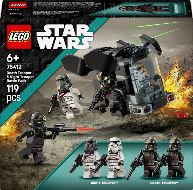 LEGO® Star Wars™ 75412 Bitevní balíček: Death Trooper a Night Trooper