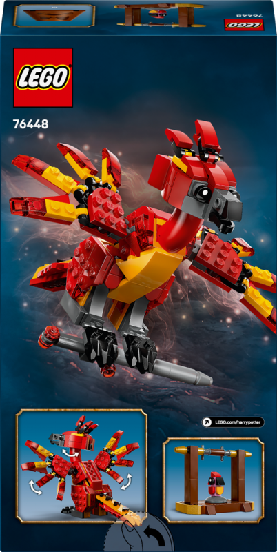LEGO® Harry Potter™ 76448 Fawkes: Brumbálův fénix