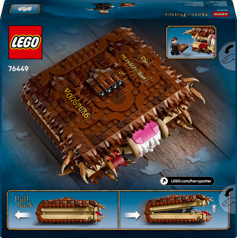 LEGO® Harry Potter™ 76449 Hryzající kniha Obludné obludárium