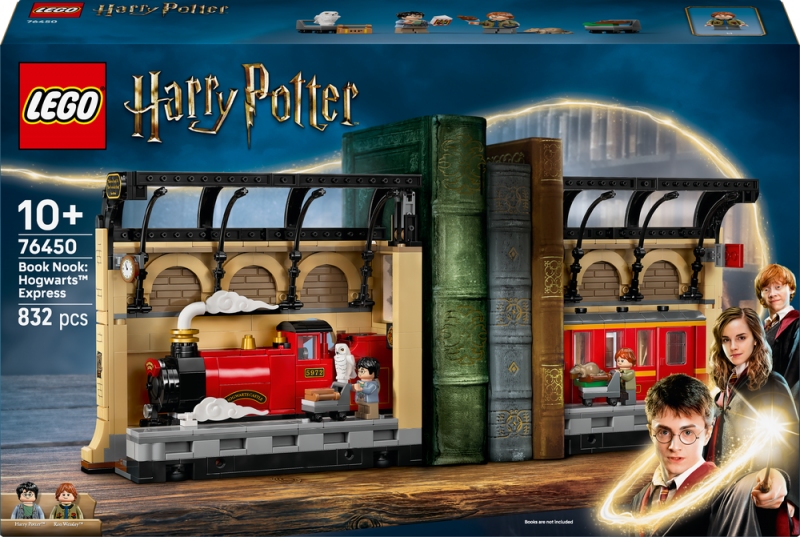 LEGO® Harry Potter™ 76450 Knižní zarážka: Spěšný vlak do Bradavic
