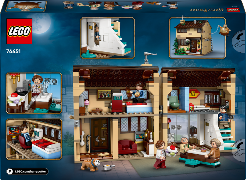 LEGO® Harry Potter™ 76451 Zobí ulice: Návštěva tety Marge