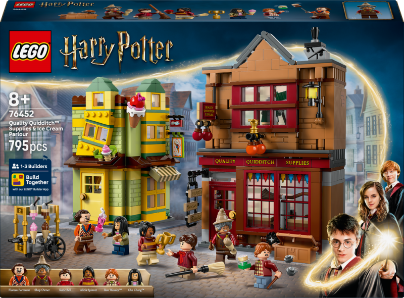 LEGO® Harry Potter™ 76452 Prvotřídní potřeby pro famfrpál a zmrzlinářství
