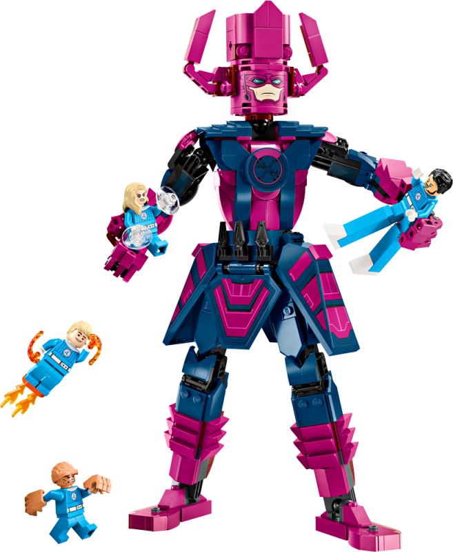 LEGO® │ Marvel 76316 Fantastická čtyřka vs. sestavitelná figurka Galactuse