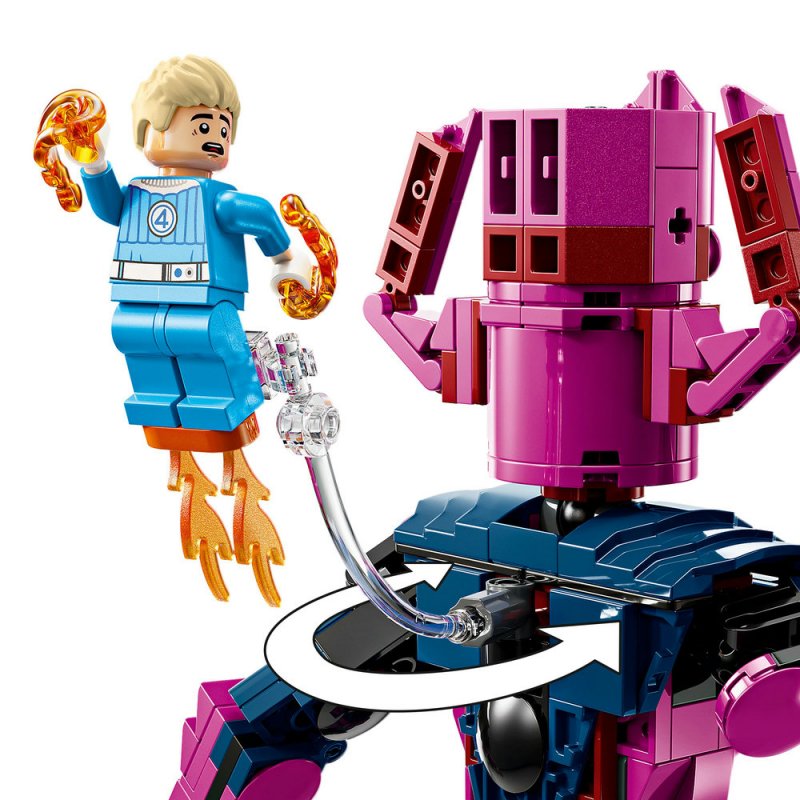 LEGO® │ Marvel 76316 Fantastická čtyřka vs. sestavitelná figurka Galactuse