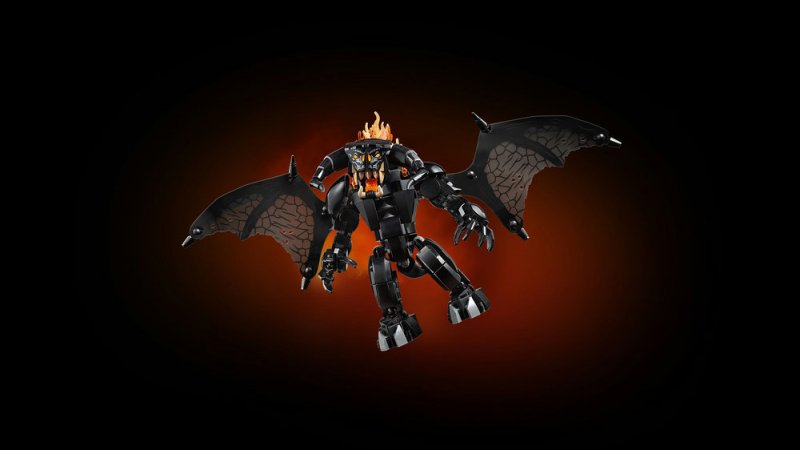 LEGO® Icons 10367 Knižní zarážka: Pán prstenů – Balrog™