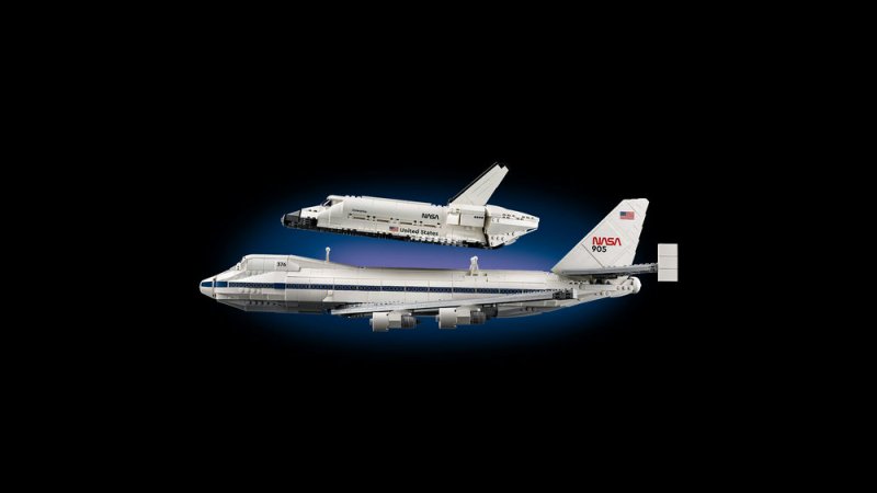 LEGO® Icons 10360 Letadlo pro přepravu raketoplánů