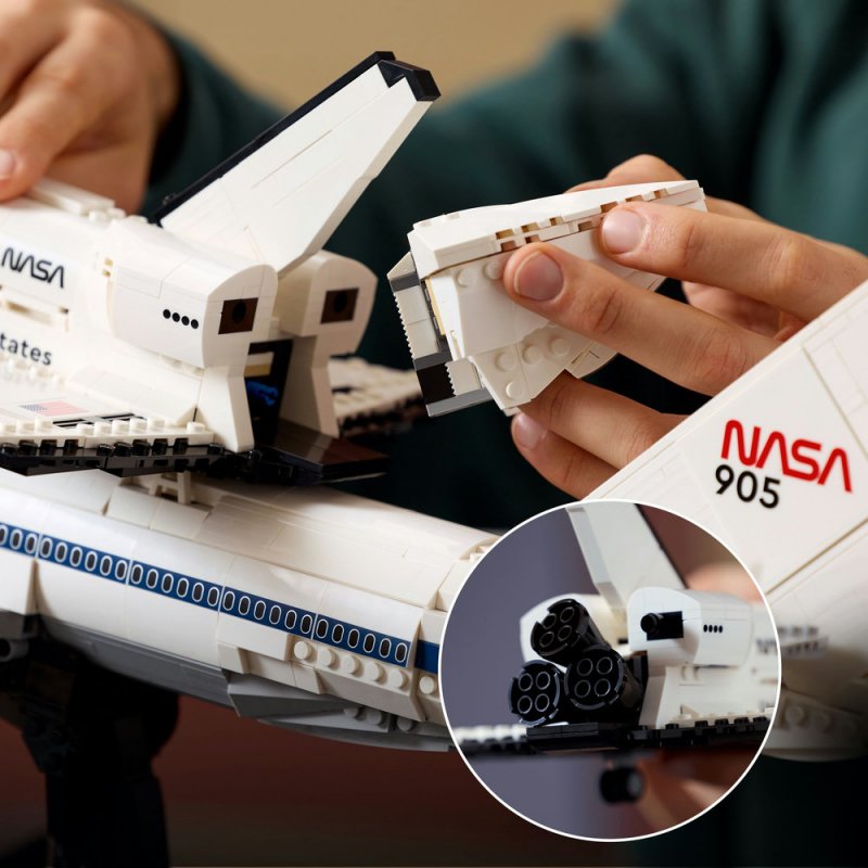 LEGO® Icons 10360 Letadlo pro přepravu raketoplánů
