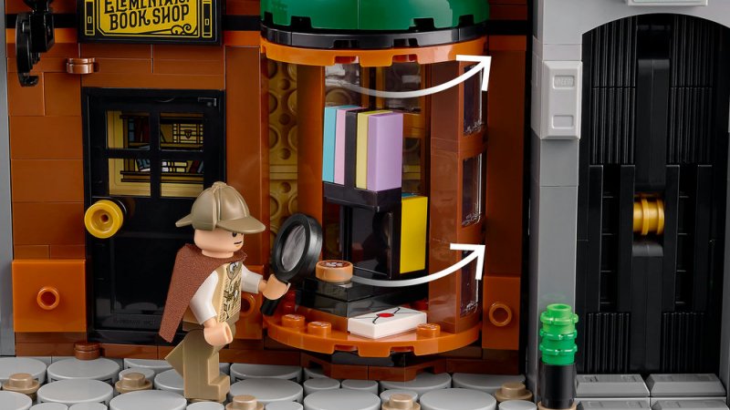 LEGO® Icons 10351 Knižní zarážka: Sherlock Holmes