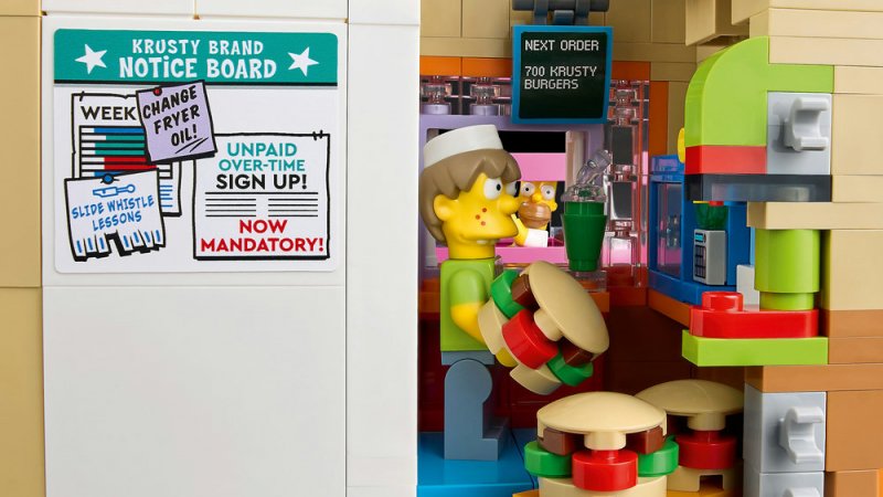 LEGO® Icons 10352 The Simpsons™: Krusty Burger