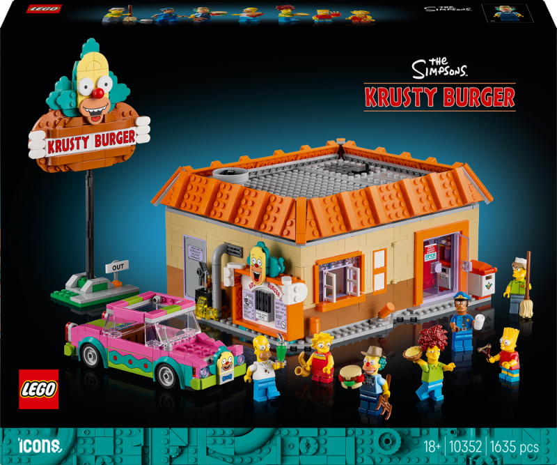 LEGO® Icons 10352 The Simpsons™: Krusty Burger