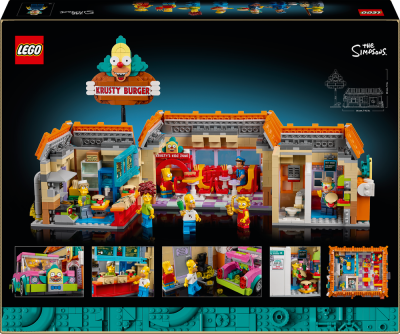 LEGO® Icons 10352 The Simpsons™: Krusty Burger