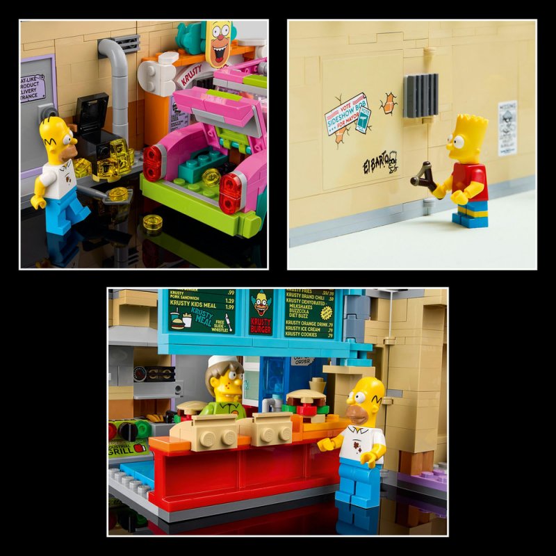 LEGO® Icons 10352 The Simpsons™: Krusty Burger