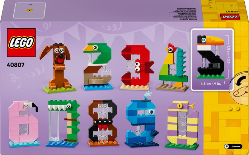 LEGO® Iconic 40807 Narozeninová čísla