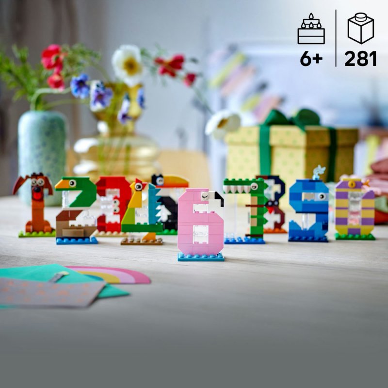 LEGO® Iconic 40807 Narozeninová čísla