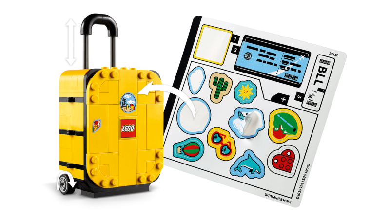 LEGO® 40817 Žlutý cestovní kufr