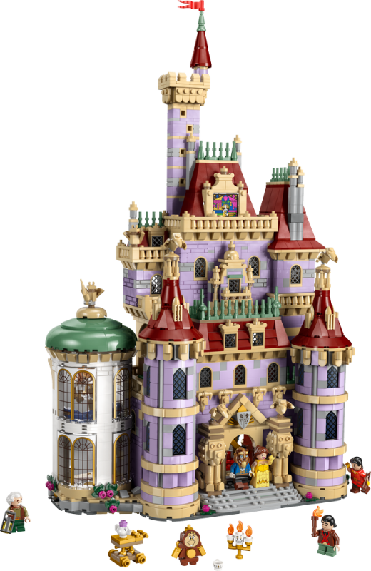 LEGO® │ Disney Princess 43263 Zámek z filmu Kráska a zvíře