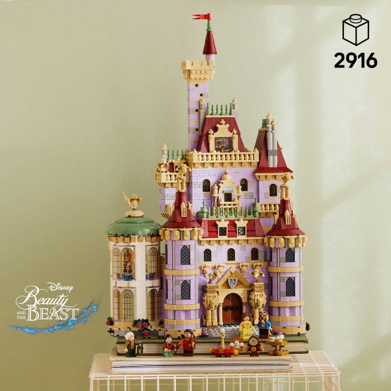 LEGO® │ Disney Princess 43263 Zámek z filmu Kráska a zvíře
