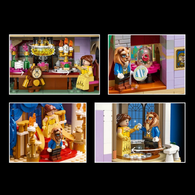 LEGO® │ Disney Princess 43263 Zámek z filmu Kráska a zvíře