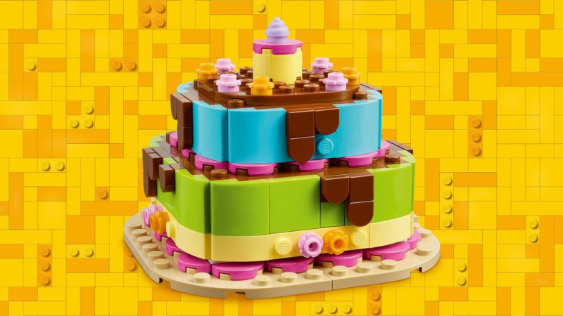 LEGO® Iconic 40815 Narozeninový dort