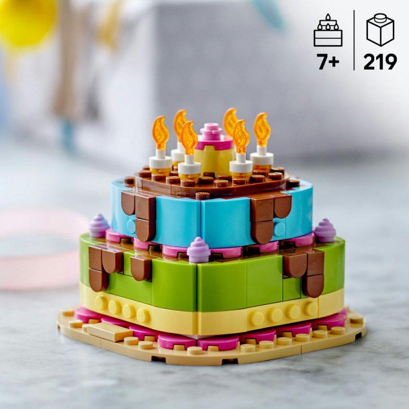 LEGO® Iconic 40815 Narozeninový dort