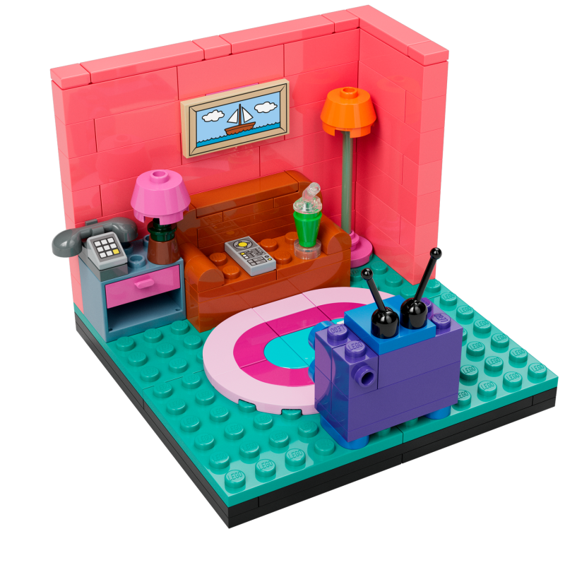 LEGO® The Simpsons 5009325 The Simpsons Obývací pokoj