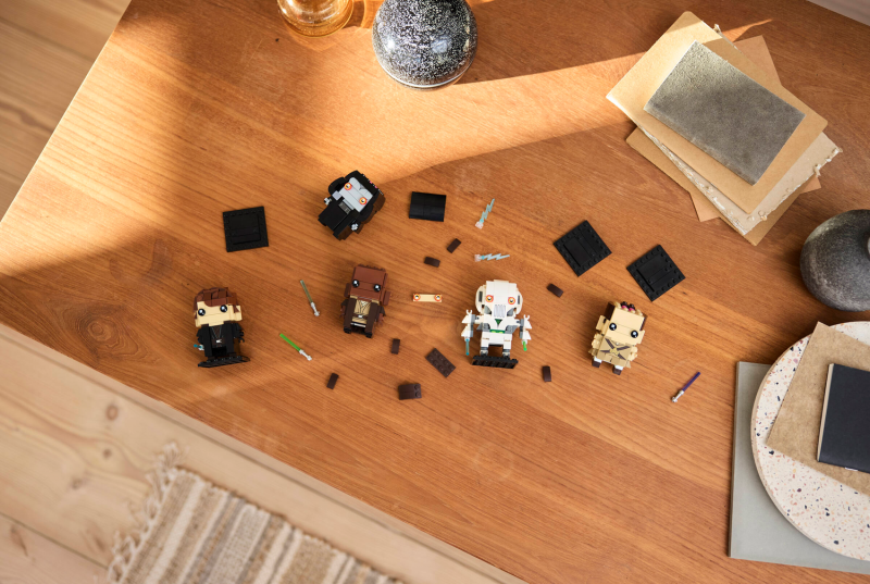LEGO® Star Wars™ BrickHeadz™ 40796 Pomsta Sithů – Hrdinové a padouši