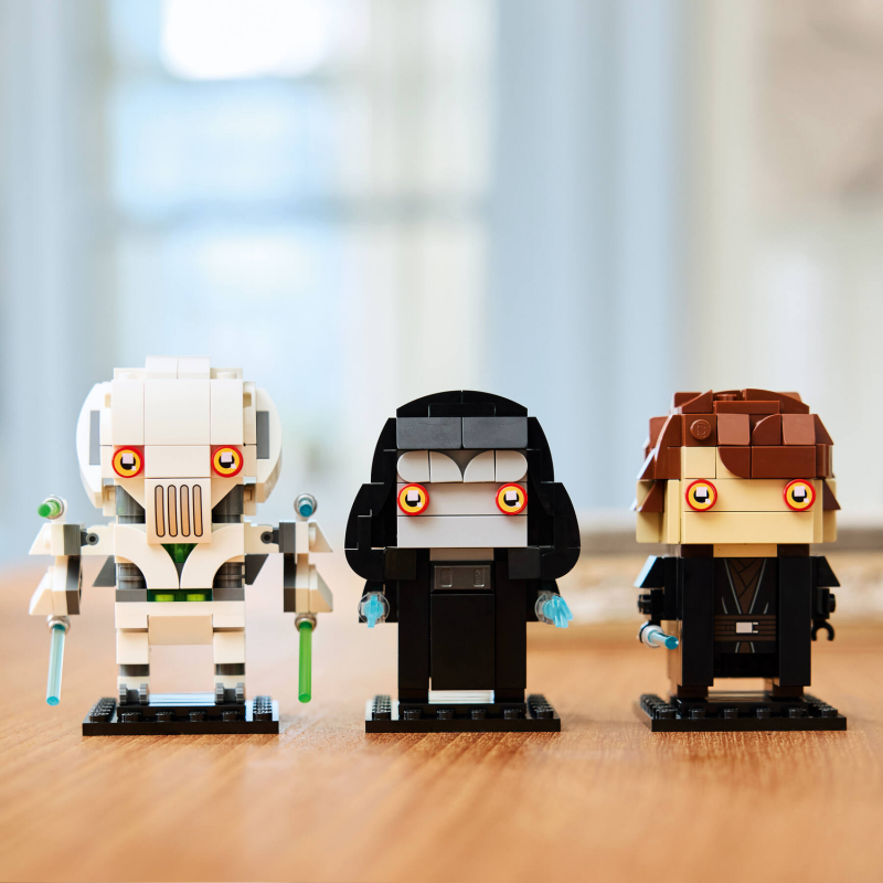 LEGO® Star Wars™ BrickHeadz™ 40796 Pomsta Sithů – Hrdinové a padouši