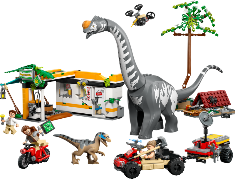 LEGO® Jurassic World™ 76973 Mise na sledování raptora a titanosaura
