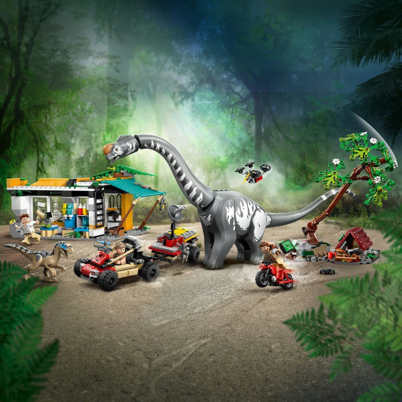 LEGO® Jurassic World™ 76973 Mise na sledování raptora a titanosaura