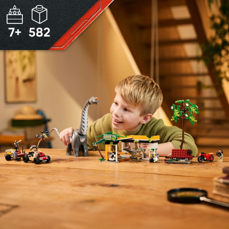 LEGO® Jurassic World™ 76973 Mise na sledování raptora a titanosaura