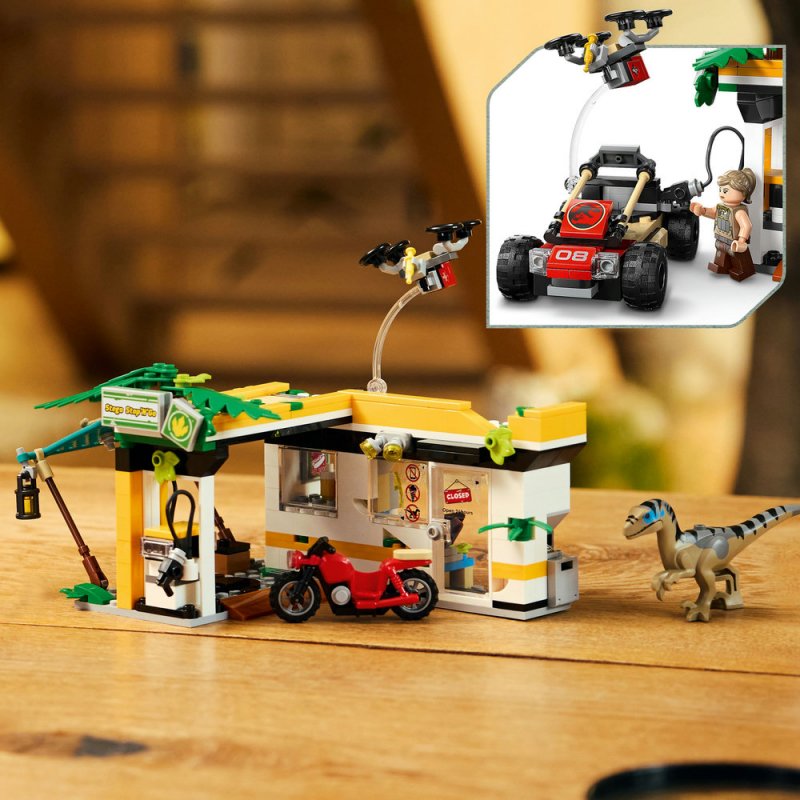 LEGO® Jurassic World™ 76973 Mise na sledování raptora a titanosaura
