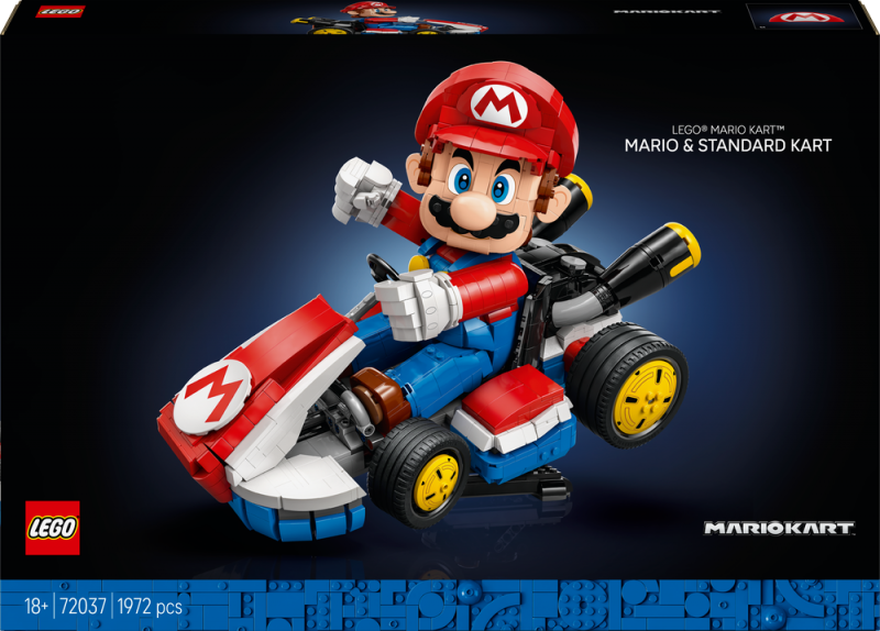 LEGO® Super Mario™ 72037 Mario Kart™: Mario a Standard Kart