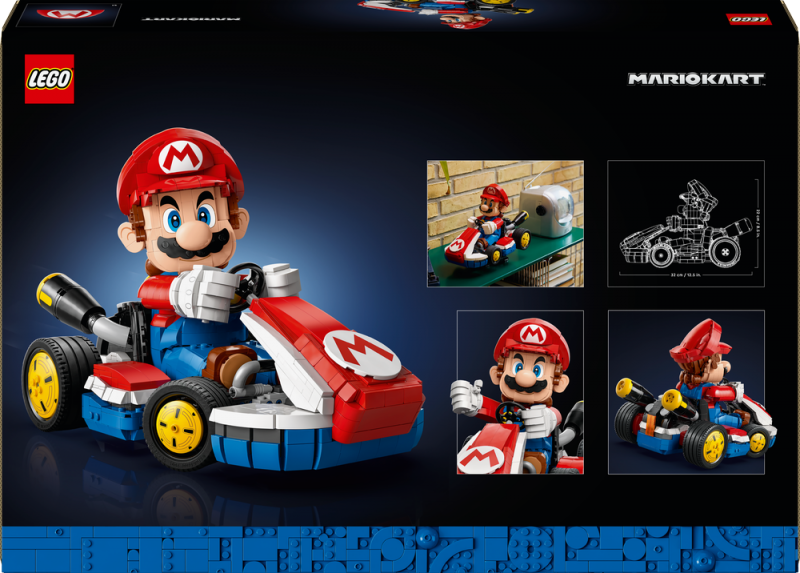 LEGO® Super Mario™ 72037 Mario Kart™: Mario a Standard Kart