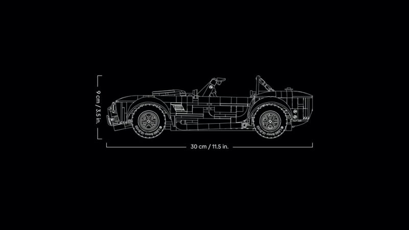 LEGO® Icons 10357 Shelby Cobra 427 S/C