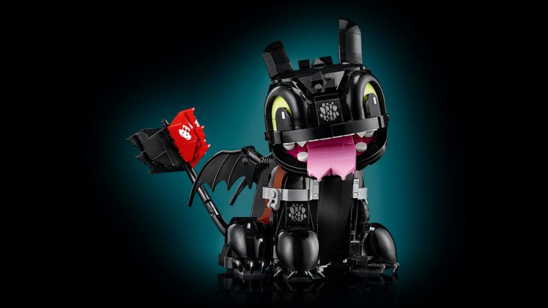 LEGO® Icons 10375 Jak vycvičit draka: Bezzubka