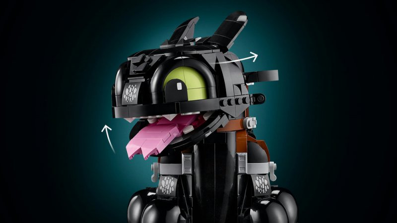 LEGO® Icons 10375 Jak vycvičit draka: Bezzubka