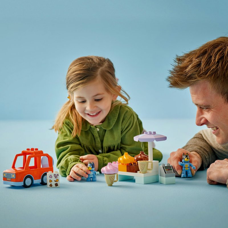 LEGO® DUPLO® 10458 Bluey a výlet na zmrzlinu
