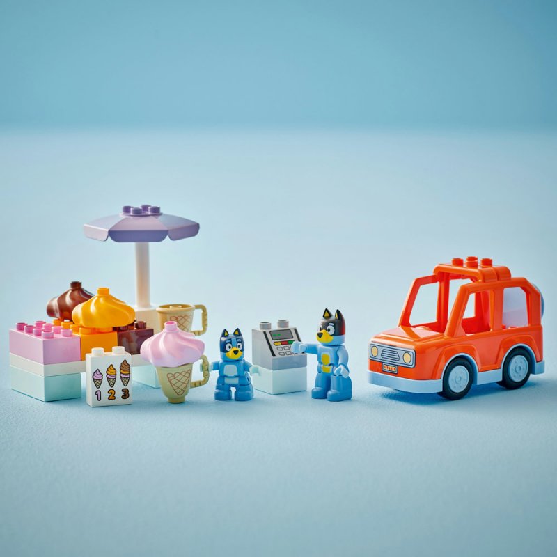 LEGO® DUPLO® 10458 Bluey a výlet na zmrzlinu