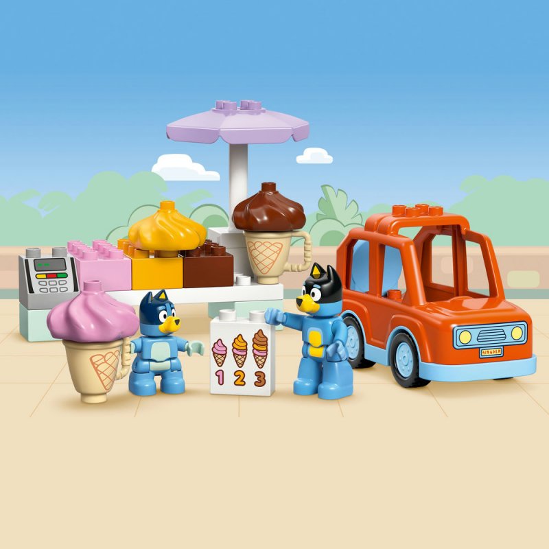 LEGO® DUPLO® 10458 Bluey a výlet na zmrzlinu