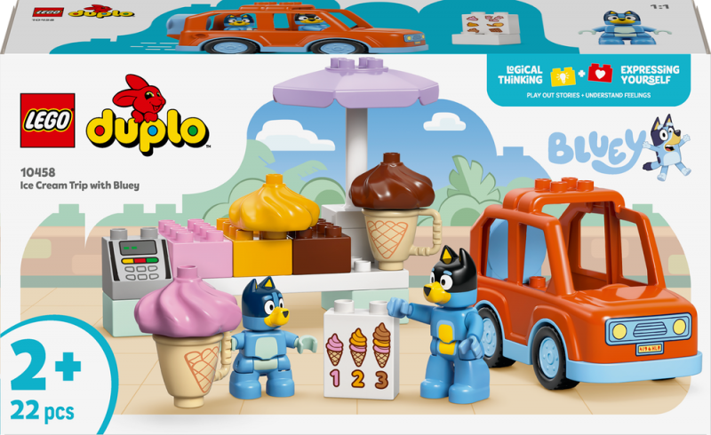 LEGO® DUPLO® 10458 Bluey a výlet na zmrzlinu