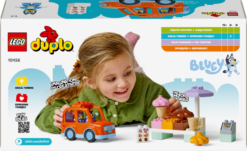 LEGO® DUPLO® 10458 Bluey a výlet na zmrzlinu