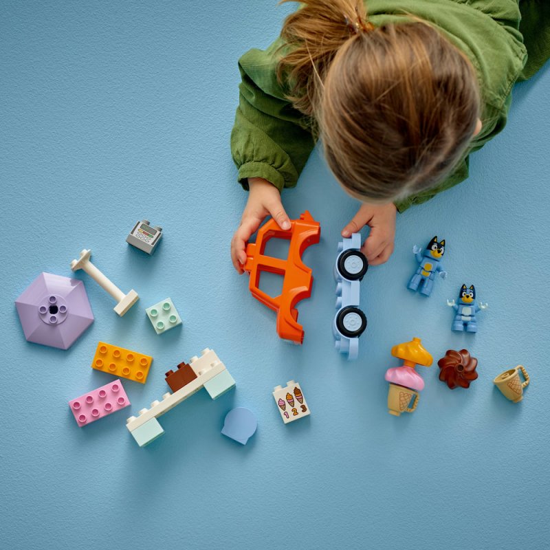 LEGO® DUPLO® 10458 Bluey a výlet na zmrzlinu