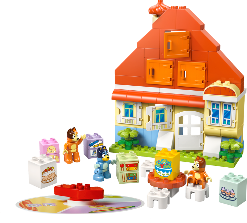 LEGO® DUPLO® 10459 Dům Bluey a paměťová hra